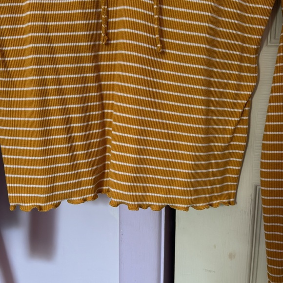 Pink Republic Striped Lace-Up Shirt - Picture 5 of 8